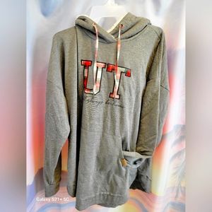 Womans gray utah hoodie